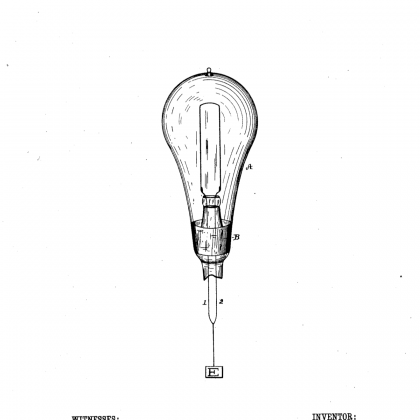 Incandescent Lamp Patent